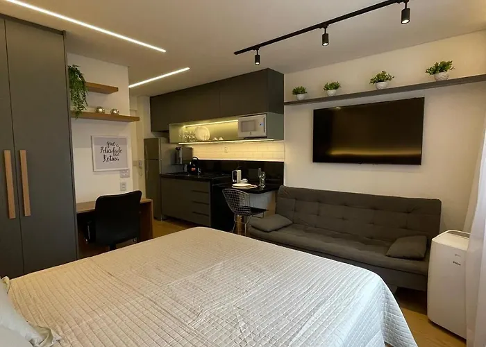 Style And Comfort In Studio In Vila Olimpia